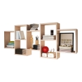 Estante de pared TRIO 65x161 cm roble sonoma