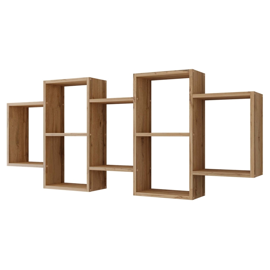 Estante de pared TRIO 65x161 cm roble wotan