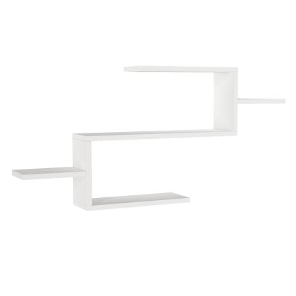 Estante de pared TWIST 49,4x104 cm blanco