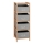 Estantería con cajas REG 83x28 cm beige