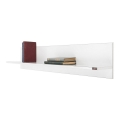 Estantería de pared 25x120 cm blanco