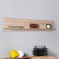Estantería de pared 25x120 cm marrón
