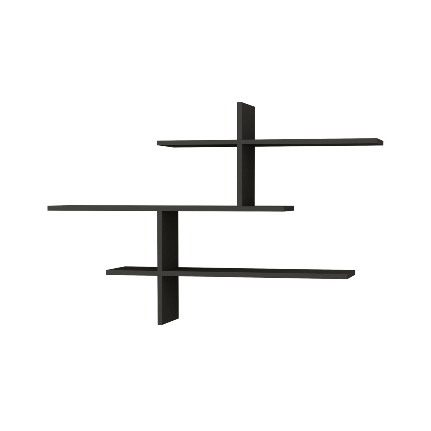 Estantería de pared LEO 80,5x123 cm antracita