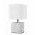Esto 20507 - Lámpara de mesa WANDA 1xE14/25W/230V blanco