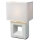 Esto 21100 - Lámpara de mesa ERICA 1xE14/25W/230V blanco