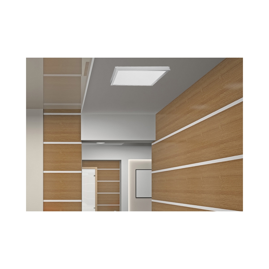 Estructura metálica para instalación de paneles LED ZEUS 1195x295mm