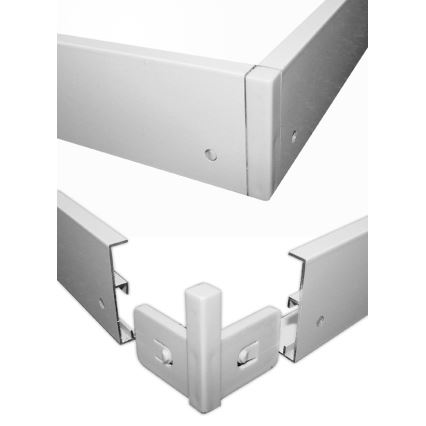 Estructura metálica para instalar paneles LED CHRIS 1200x300 mm