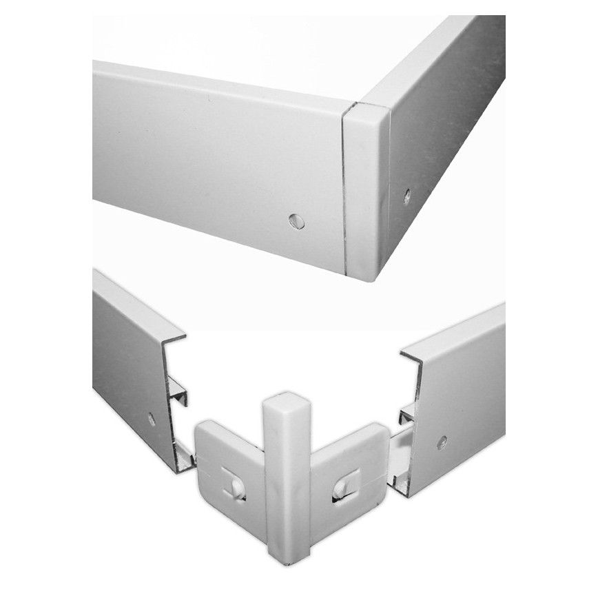 Estructura metálica para la instalación de paneles LED CHRIS 600x600 mm