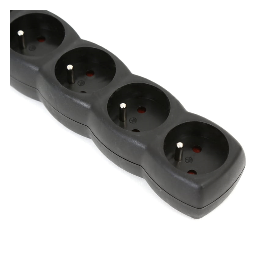 Extensión con interruptor 5Z Type E 3m negro