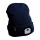 Extol - Gorra con linterna frontal y carga USB 250 mAh azul talla UNI