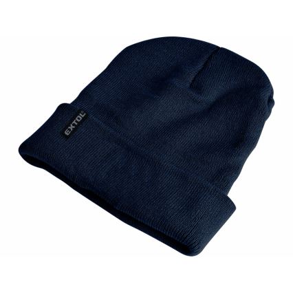 Extol - Gorra con linterna frontal y carga USB 250 mAh azul talla UNI