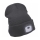 Extol - Gorra con linterna frontal y carga USB 250 mAh negro talla ÚNICA