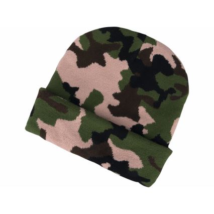 Extol - Gorra con linterna frontal y carga USB 300 mAh camuflaje talla UNI