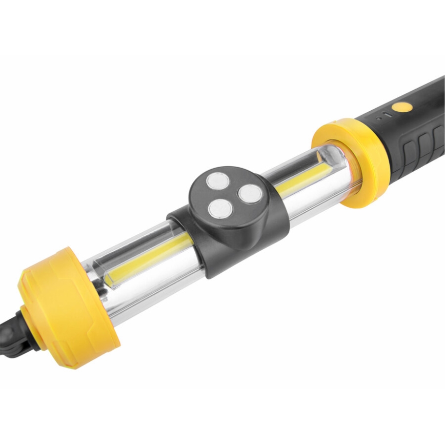 Extol - Lámpara portátil LED LED/2000 mAh/3,6V negro/amarillo