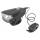 Extol - Linterna LED recargable para bicicleta con bocina LED/5W/1200mAh/3,7V IPX4