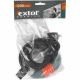 Extol Premium - Candado de rueda con cable de 12x1200 mm y código de 4 dígitos