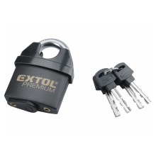 Extol Premium - Candado impermeable 60 mm negro
