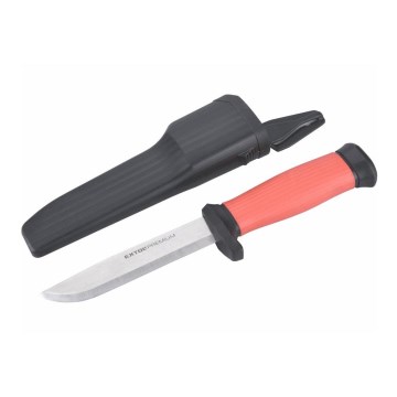 Extol Premium - Cuchillo universal con funda de plástico 223 mm