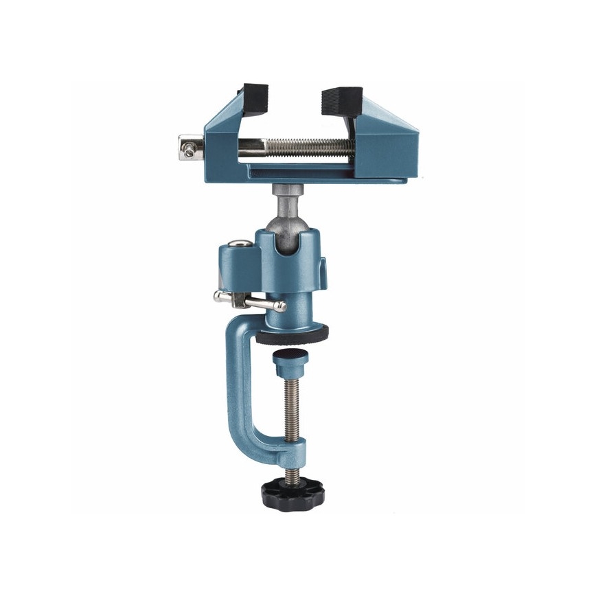 Extol Premium - Tornillo de mesa giratorio con articulación 75 mm