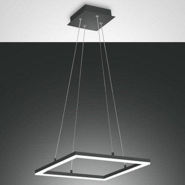 Fabas Luce 3394-40-282 - Lámpara de araña LED regulable BARD LED/39W/230V antracita