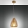 Fabas Luce 3673-40-125 - Lámpara de araña en ristra BRITTON 1xE27/40W/230V dorado