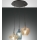 Fabas Luce 3725-47-363 - Lámpara colgante OLBIA 3xE27/40W/230V