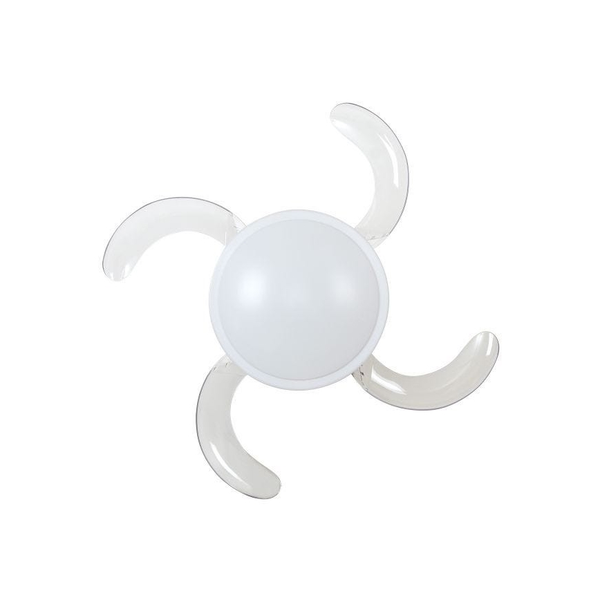 FANAWAY 212982 - Ventilador de techo EVORA 2xE27/20W/230V cromo brillante + control remoto