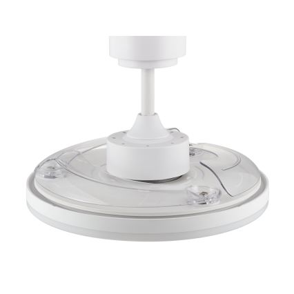 FANAWAY 21612949 - Ventilador de techo LED regulable STROLL LED/30W/230V 2700/3500/5000K diá. 106 cm blanco/transparente + control remoto