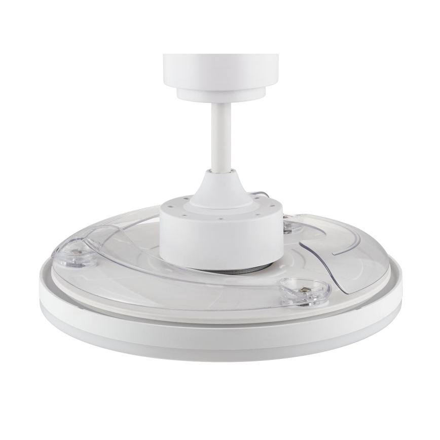 FANAWAY 21612949 - Ventilador de techo LED regulable STROLL LED/30W/230V 2700/3500/5000K diá. 106 cm blanco/transparente + control remoto