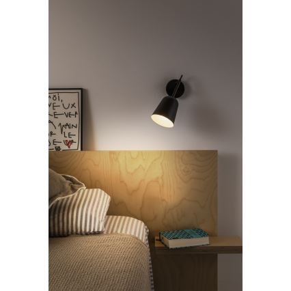 FARO 28257 - Aplique STUDIO 1xE14/8W/230V negro