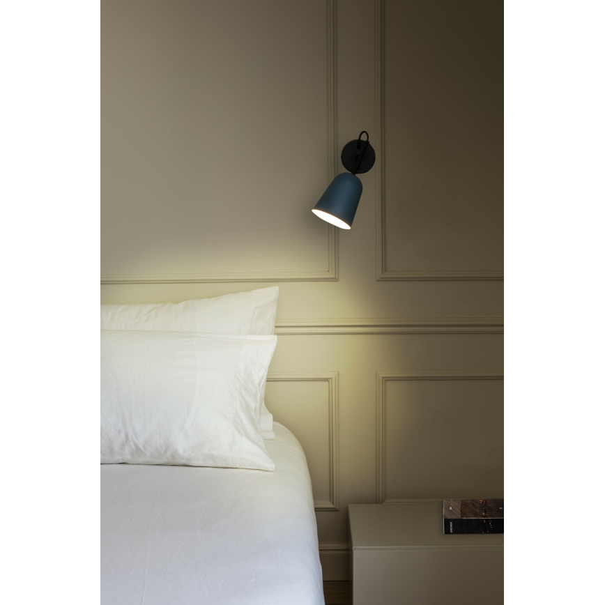 FARO 28274 - Aplique STUDIO 1xE14/8W/230V azul/negro