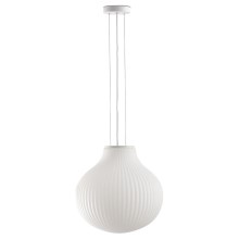 FARO 28301 - Lámpara colgante ISABELLE 1xE27/15W/230V diá. 40 cm blanco