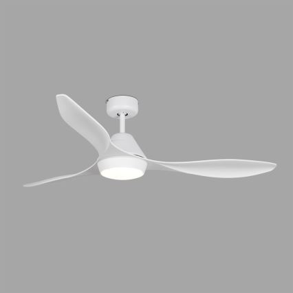 FARO 33346 - Ventilador de techo LED POLARIS LED/18W/230V blanco d. 132 cm + mando a distancia