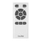 FARO 33397 - Ventilador de techo LED DISC FAN, 2xLED/35W/230V, blanco + mando a distancia
