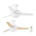 FARO 33454 - Ventilador de techo MINI UFO 2xE27/15W/230V