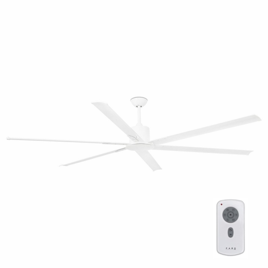FARO 33461A - Ventilador de techo ANDROS XL blanco Ø 213 cm + control remoto