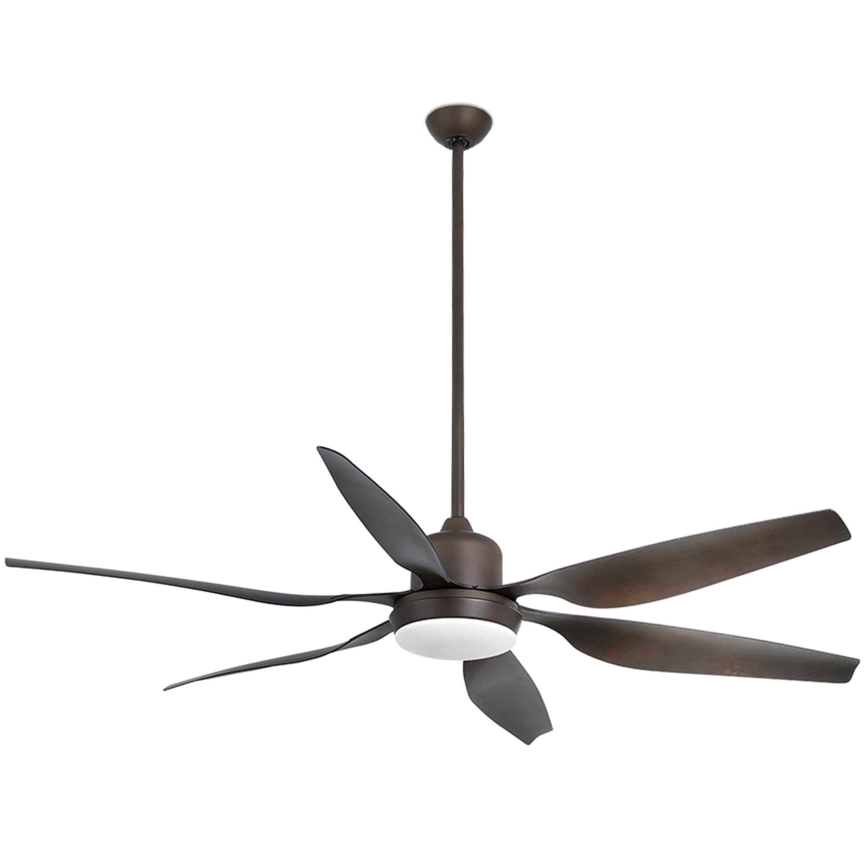 FARO 33466A - Ventilador de techo TILOS 2xE27/15W/230V wenge + control remoto