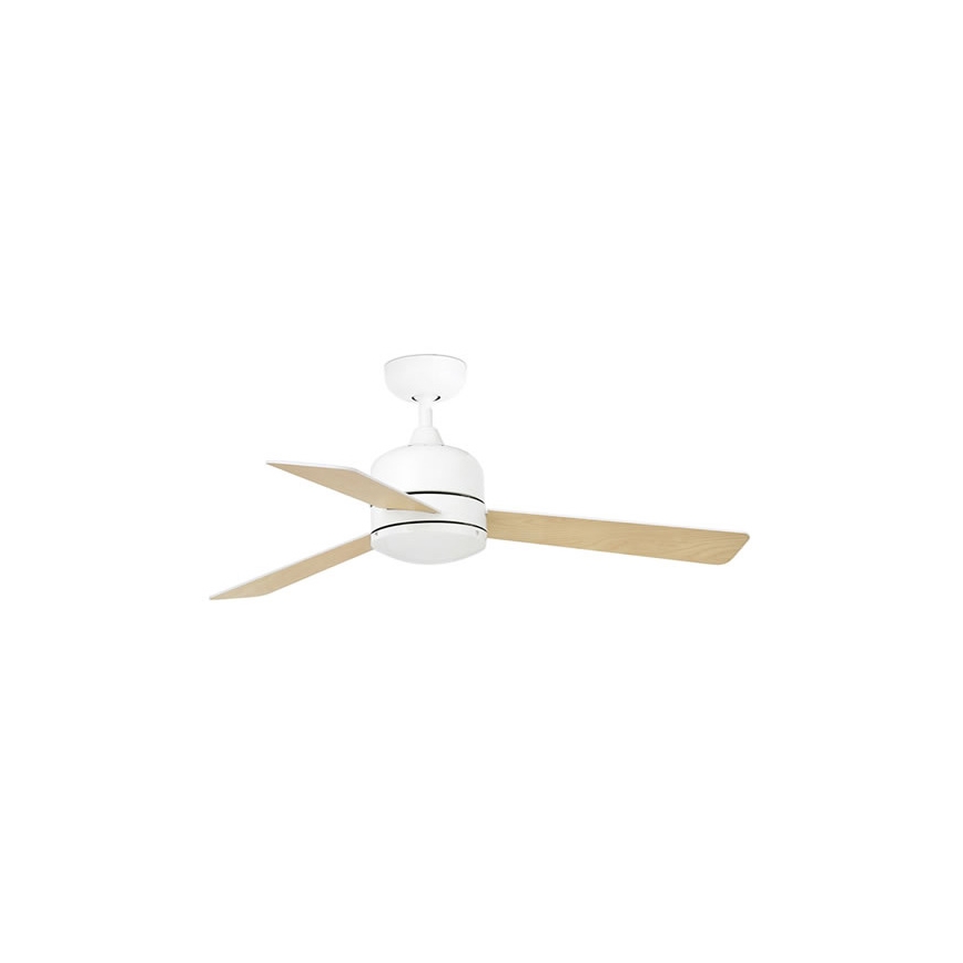 FARO 33610 - Ventilador de techo OBOE blanco/marrón