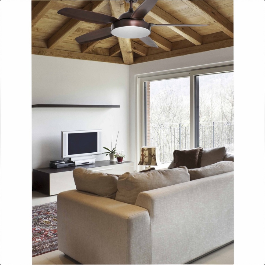 FARO 33780 - LED Ventilador de techo LEYTE LED/20W/230V
