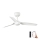 FARO 33820WP - Ventilador de techo MINI PUNT S blanco d. 90 cm SMART + control remoto