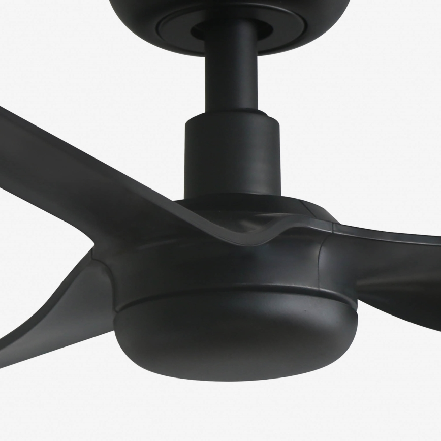 FARO 33822WP - Ventilador de techo MINI PUNT S negro d. 90 cm SMART + control remoto