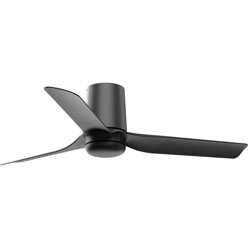 FARO 33834 - Ventilador de techo MINI PUNT TUB S negro diá. 90 cm + control remoto