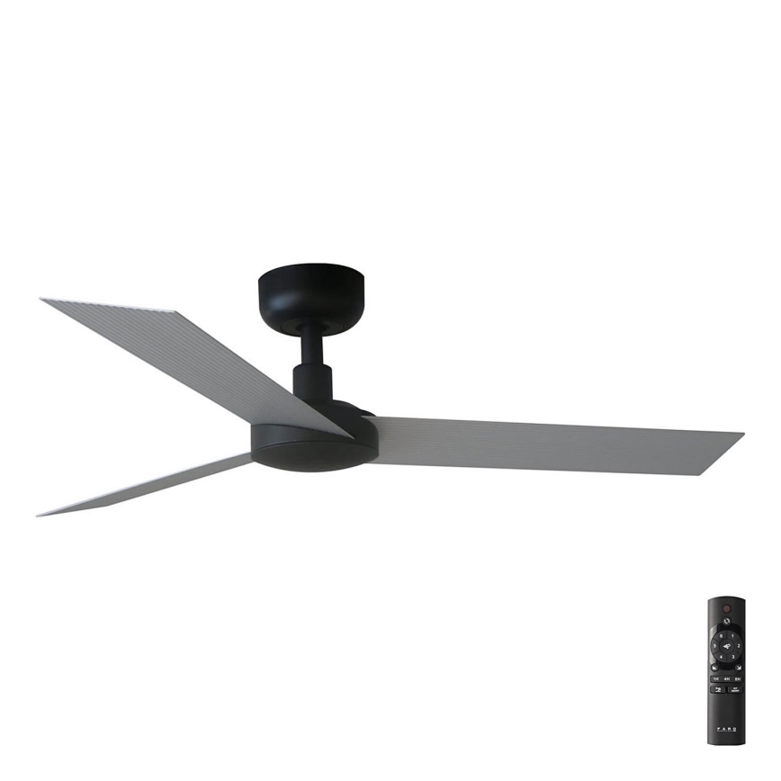 FARO 34287 - Ventilador de techo CRUISER XL negro diá. 160 cm + control remoto