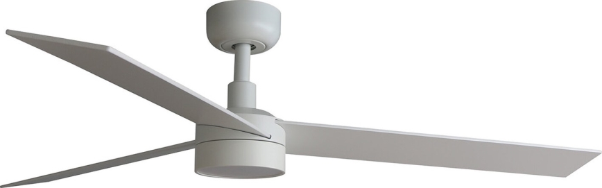 FARO 34297WT-1TW - Ventilador de techo LED regulable RUDDER L LED/18W/230V 2700/4350/6000K blanco diá. 132 cm Wi-Fi Tuya + control remoto