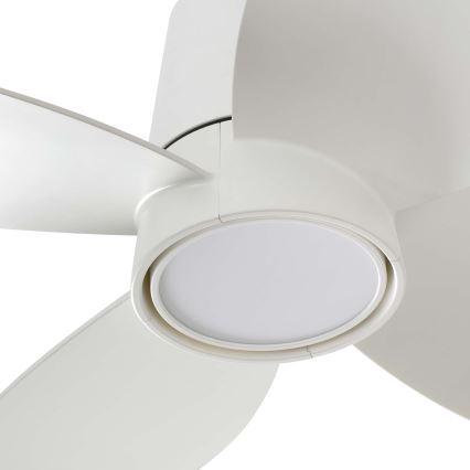 FARO 34315 - Ventilador de techo LED regulable KLOVER S LED/20W/230V 2700/4000/6500K blanco diá. 80 cm + control remoto