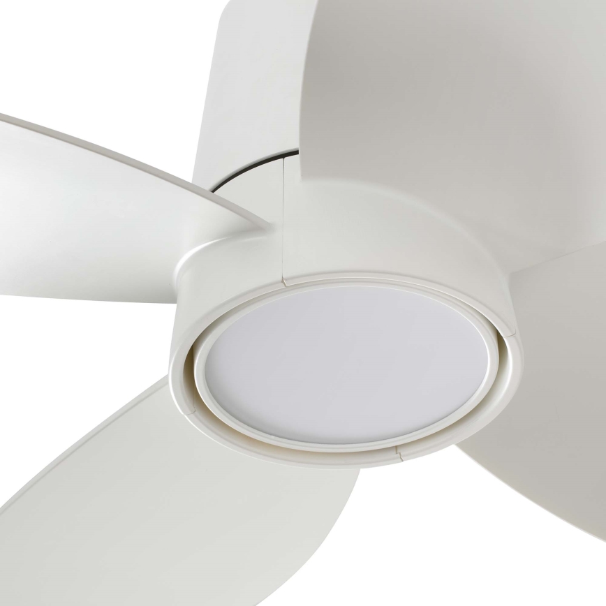 FARO 34315 - Ventilador de techo LED regulable KLOVER S LED/20W/230V 2700/4000/6500K blanco diá. 80 cm + control remoto