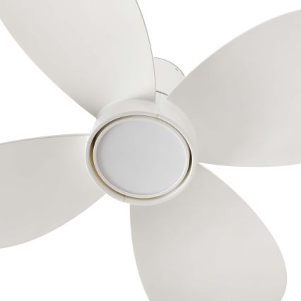 FARO 34315 - Ventilador de techo LED regulable KLOVER S LED/20W/230V 2700/4000/6500K blanco diá. 80 cm + control remoto