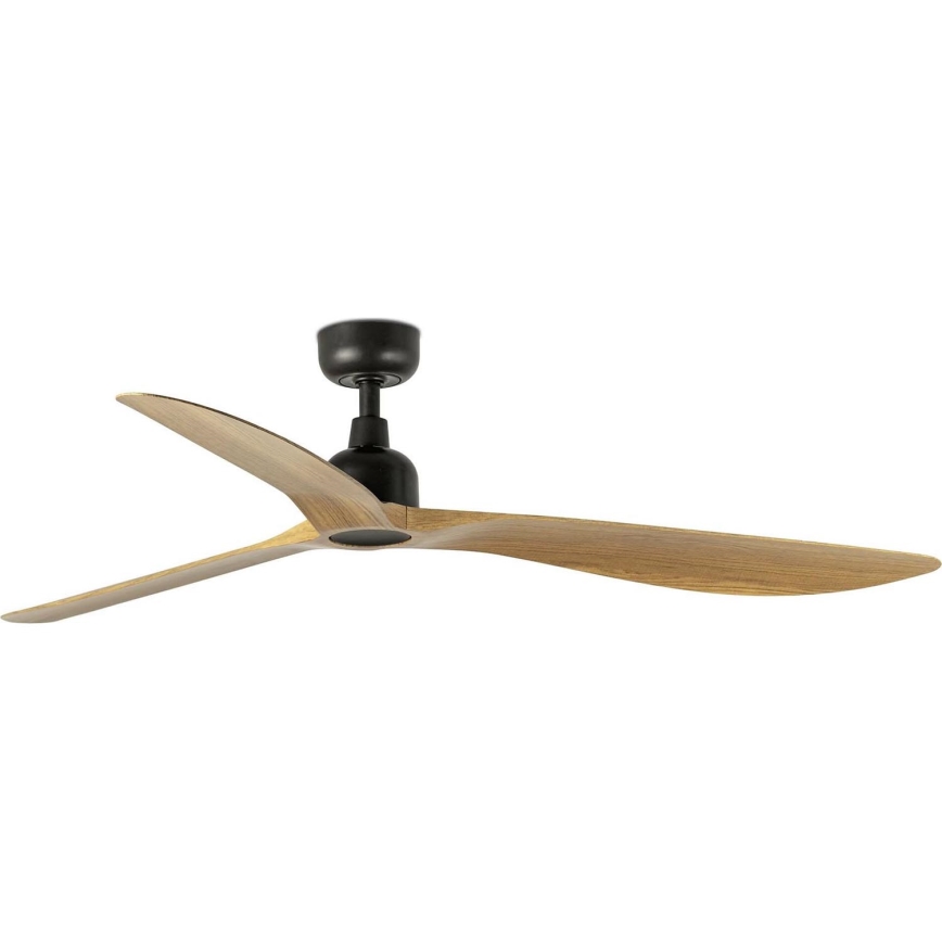 FARO 34360 - Ventilador de techo OUTWOOD L marrón/negro diá. 150 cm IP44 + control remoto