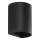 FARO 40523 - Aplique SOLE 1xGU10/8W/230V negro redondeado