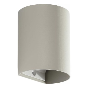 FARO 40524 - Aplique SOLE 1xGU10/8W/230V gris redondeado